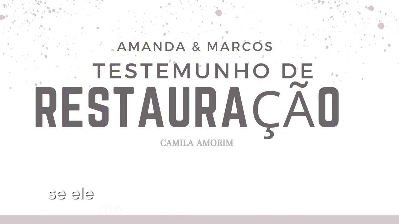 TESTEMUNHO IMPACTANTE DE CASAMENTO RESTAURADO ⚠️ #casamentorestaurado #restauracao  #testemunho