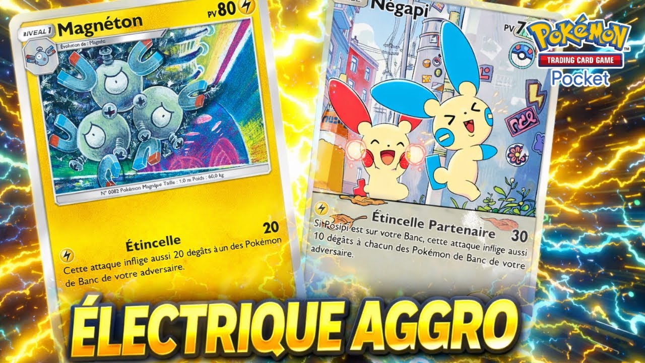 Build Électrique Aggro — gameplay et stratégie - Pokémon TCG Pocket 