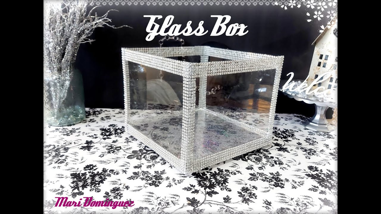 Glass Box 💎 Dollar Tree DIY | Glam Decor