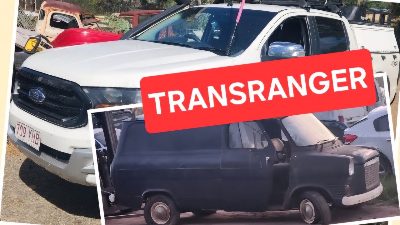 Kingatow Crew #194 Ford day old mk1 Transit van and a Ranger lifted beast with elec issues