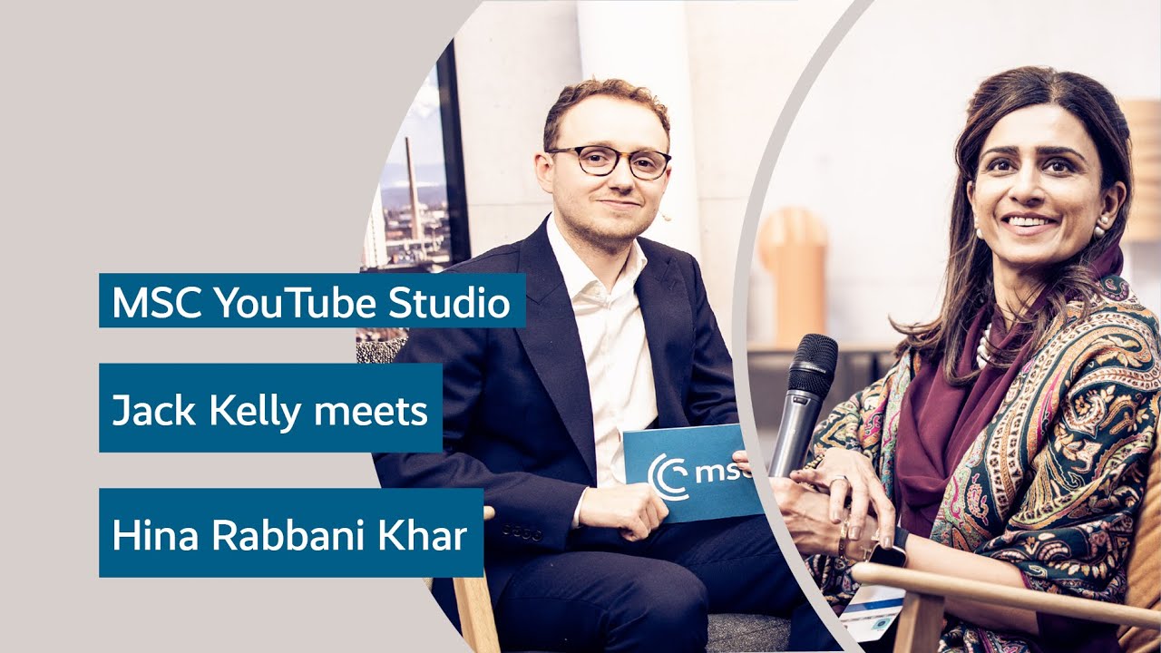 MSC YouTube Studio | Jack Kelly meets Hina Rabbani Khar