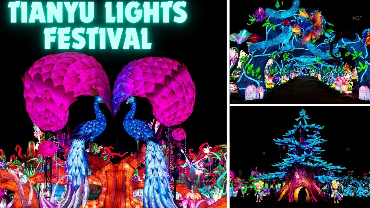 Tianyu Lights Festival 2024 at Citi Field in Queens NY | Koda’s Adventure to the Magical Forest (4K)