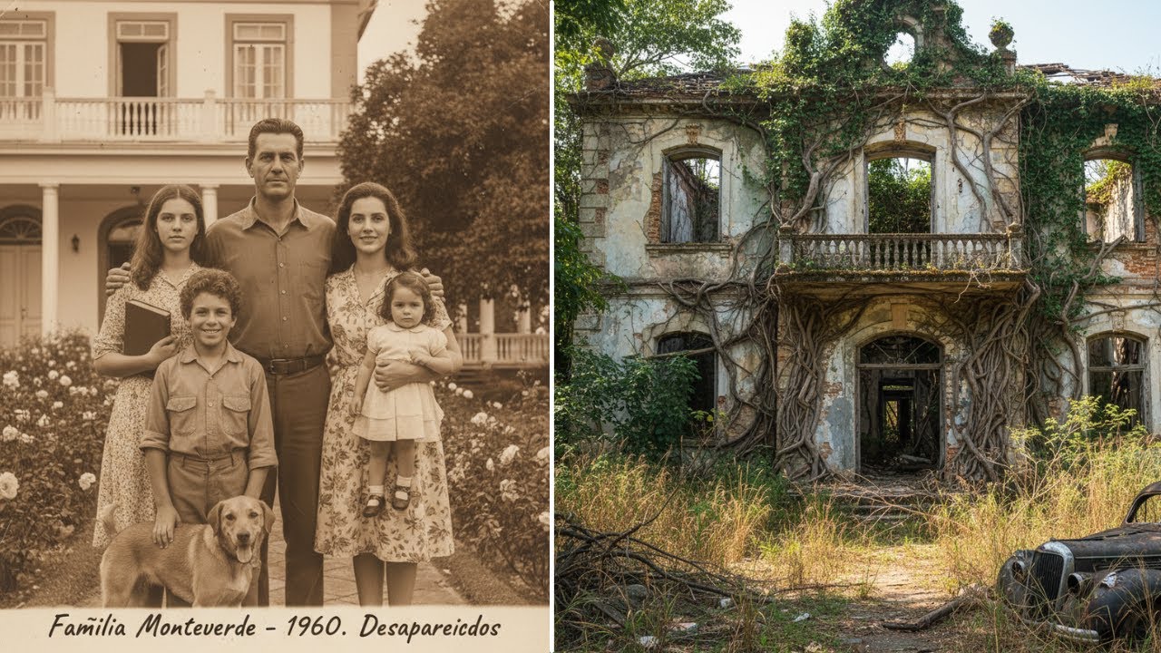 Família Desapareceu em 1960 — 64 Anos depois, Mansão Achada Abandonada Tomada Pela Vegetação