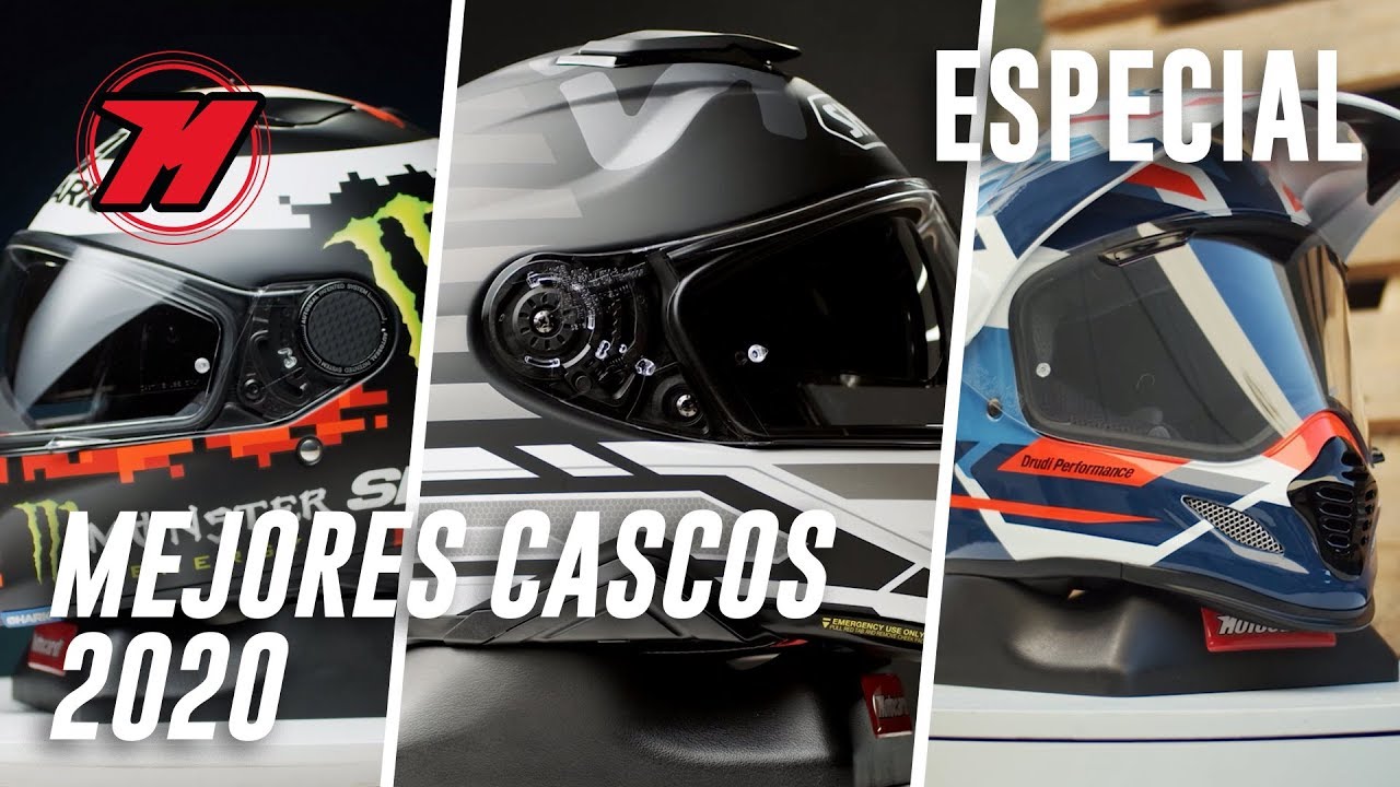 TOP 8 MEJORES CASCOS DE MOTO 2020. ¡El RANKING DEFINITIVO! 🔥🔝