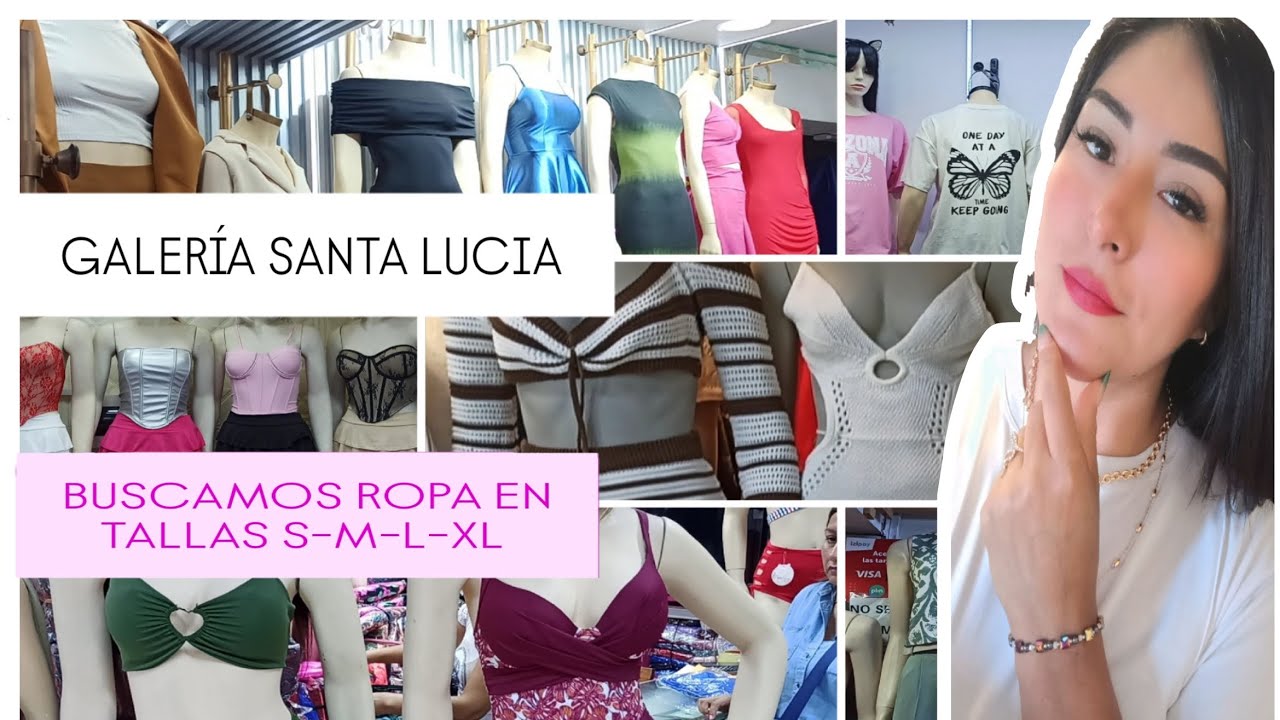 TOUR GALERÍA SANTA LUCIA EN GAMARRA 2025 Y BUSCAMOS ROPA EN TALLAS S-M-L-XL?? POR MAYOR Y MENOR