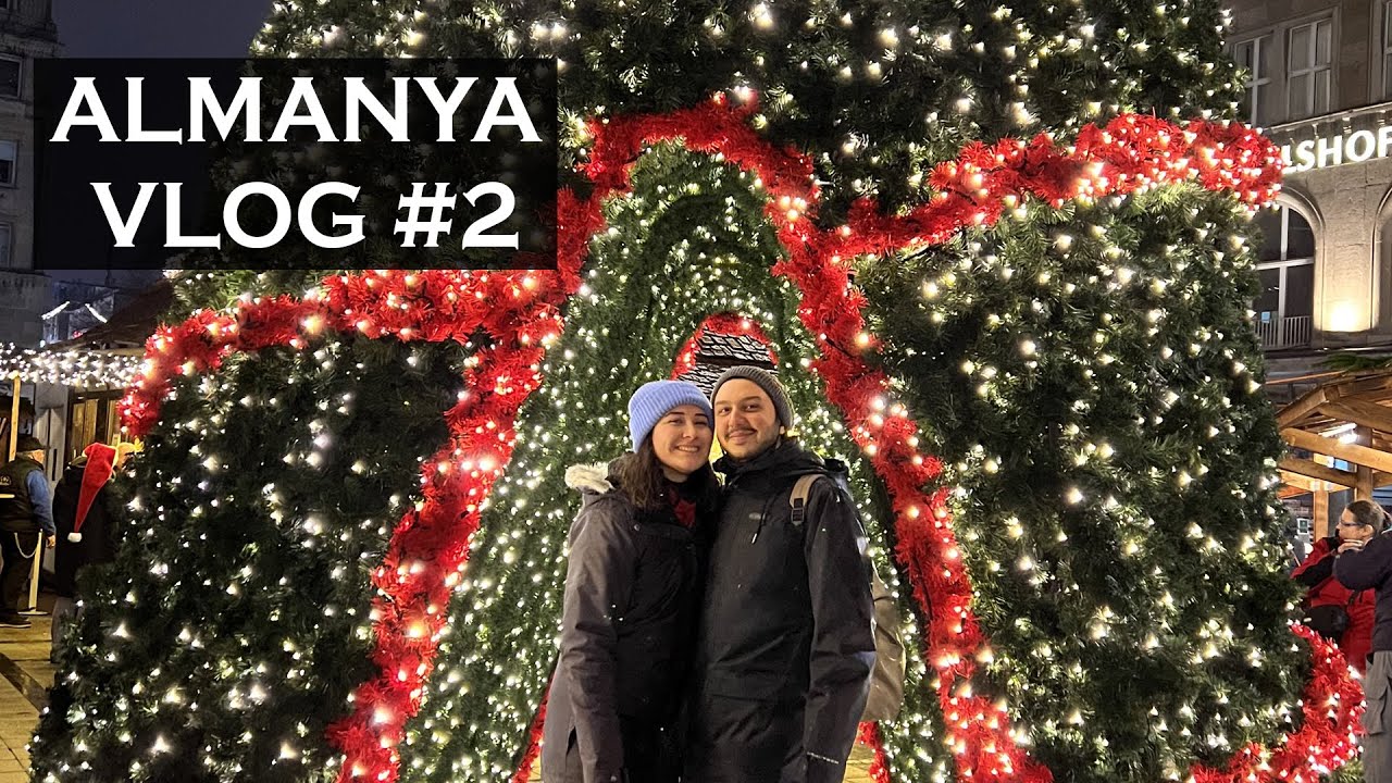 ALMANYA Dortmund & Essen | Müze ve Noel Pazarları | VLOG #3