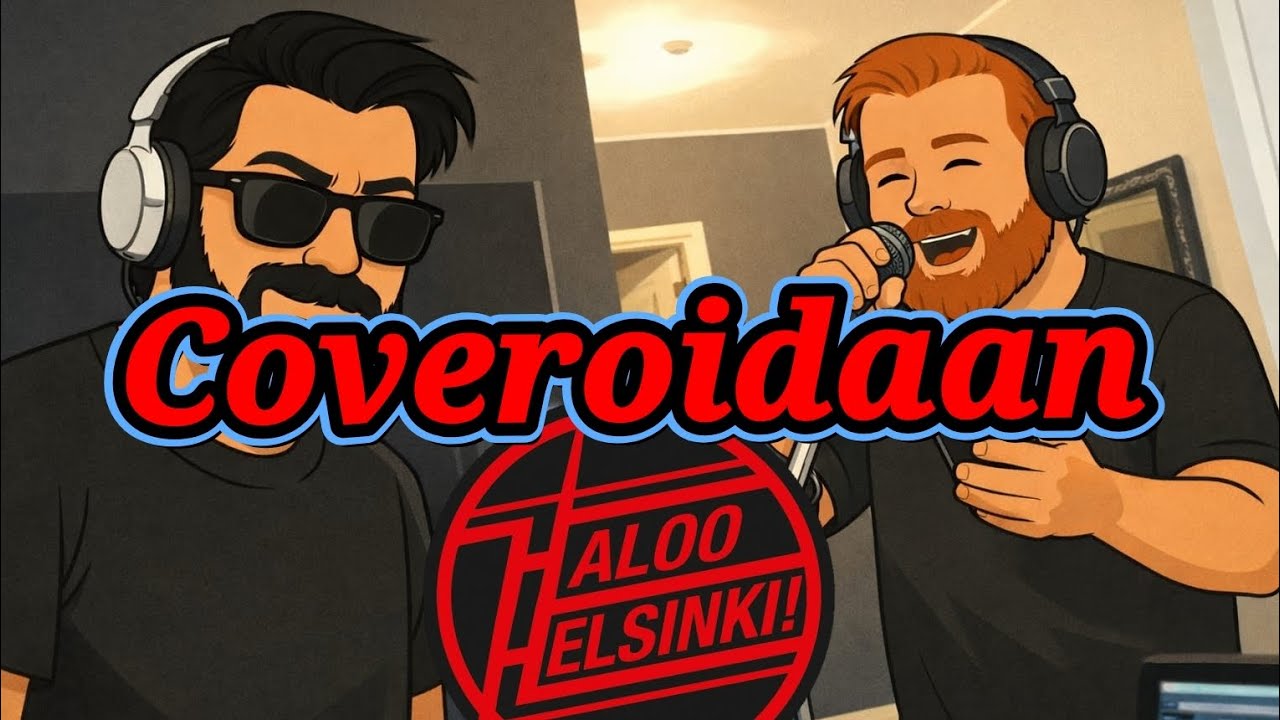 Coveroidaan Haloo Helsinki voiko enkelitkin eksyä. 