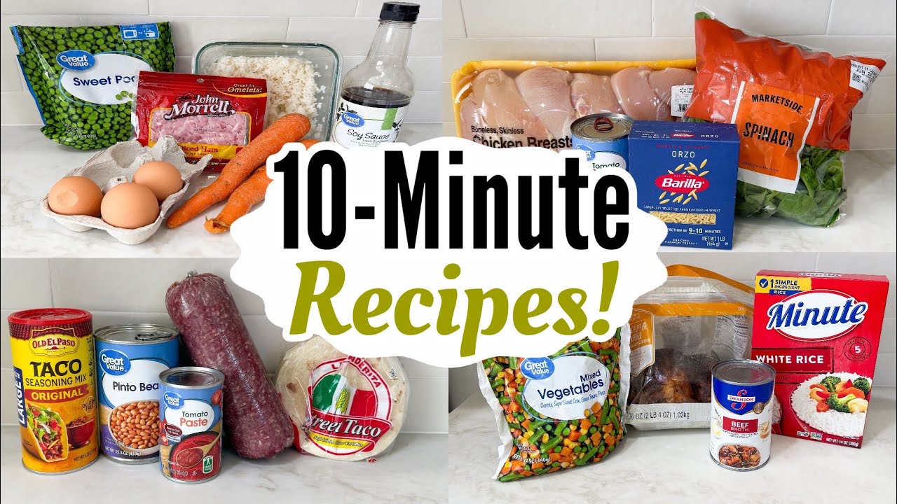 The BEST 10-Minute Dinners