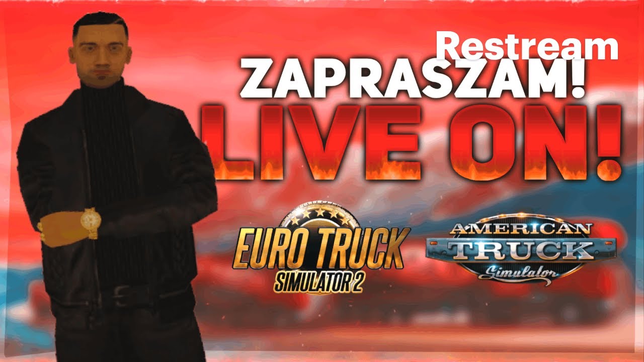 🔴ETS2 Wspólne Trasy wieczorkiem :)