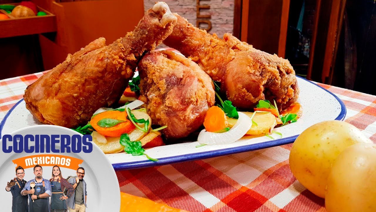 Receta: Pierna de pavo frita | Cocineros Mexicanos