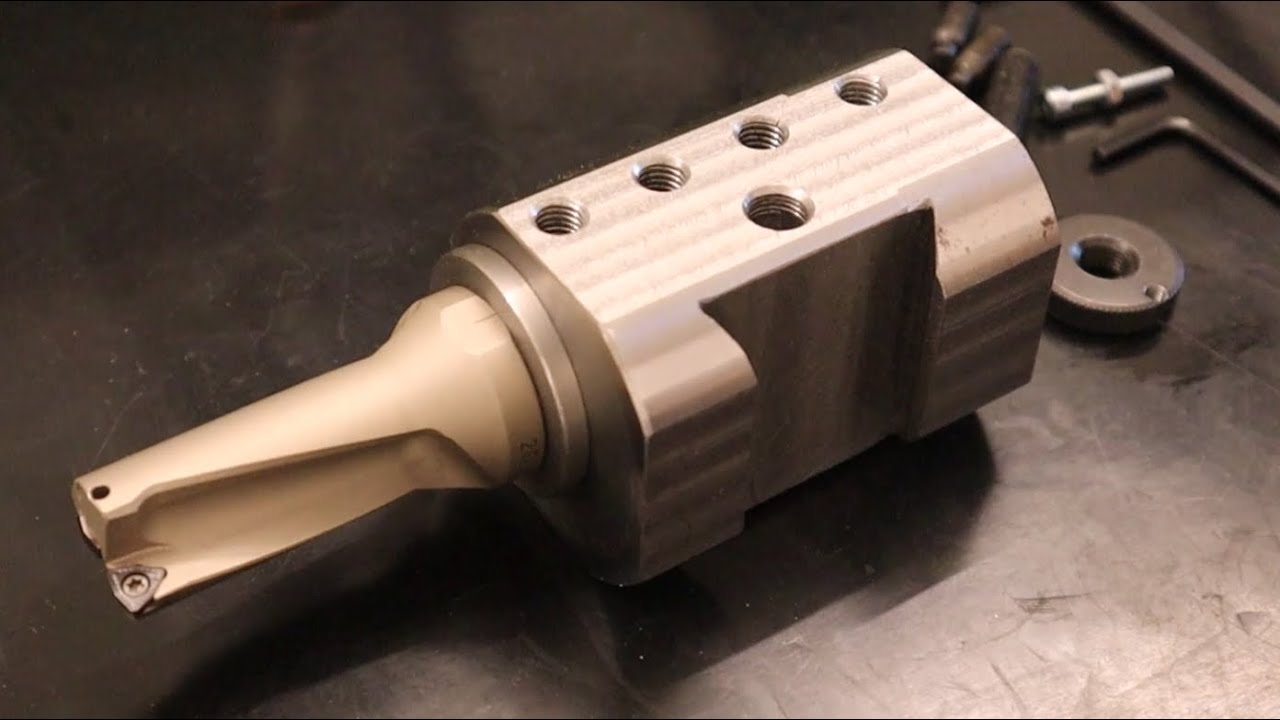 Miglioramento Per Il Tornio! Punta Ad Inserti Con Doppia Funzione [ Lathe Improvement ]