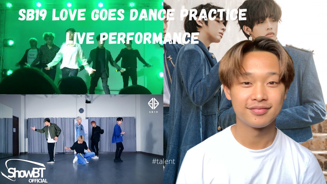 DANCE REACTS to SB19 LOVE GOES DANCE PRACTICE AND LIVE PERFORMANCE | Oscar Tuyen