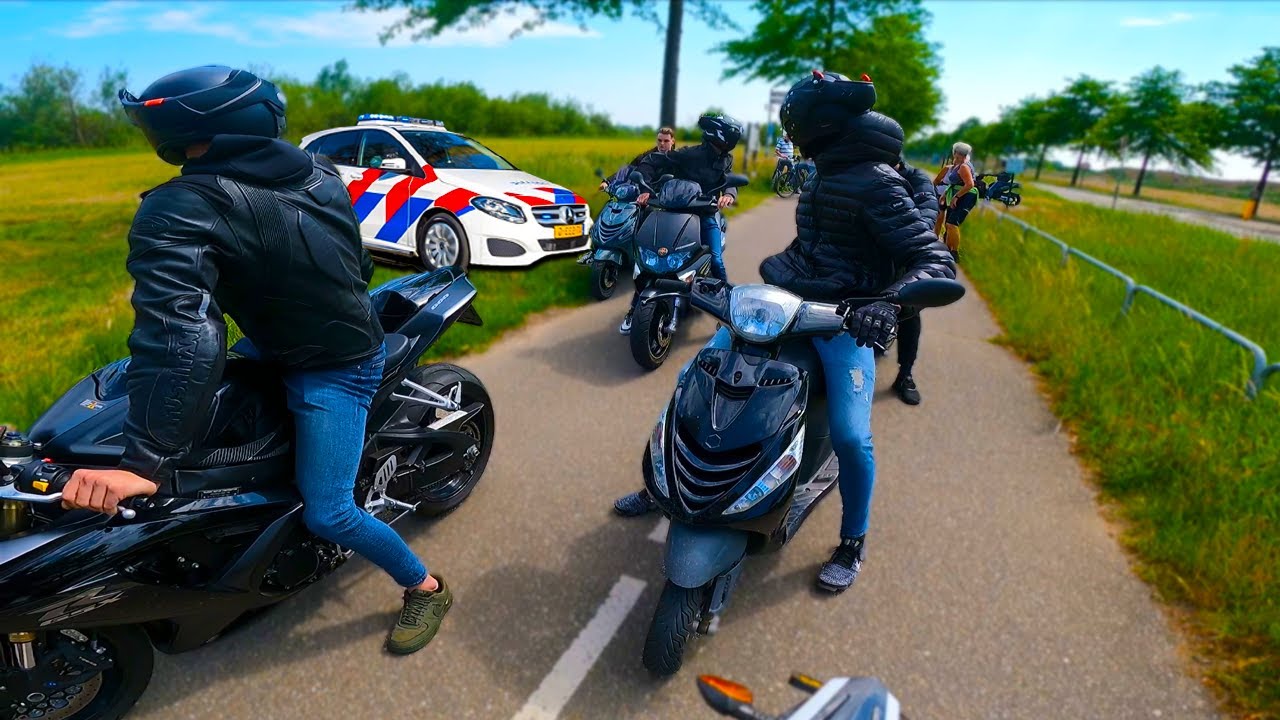 VLUCHTEN VOOR DE POLITIE! BROMMER VLOG #22