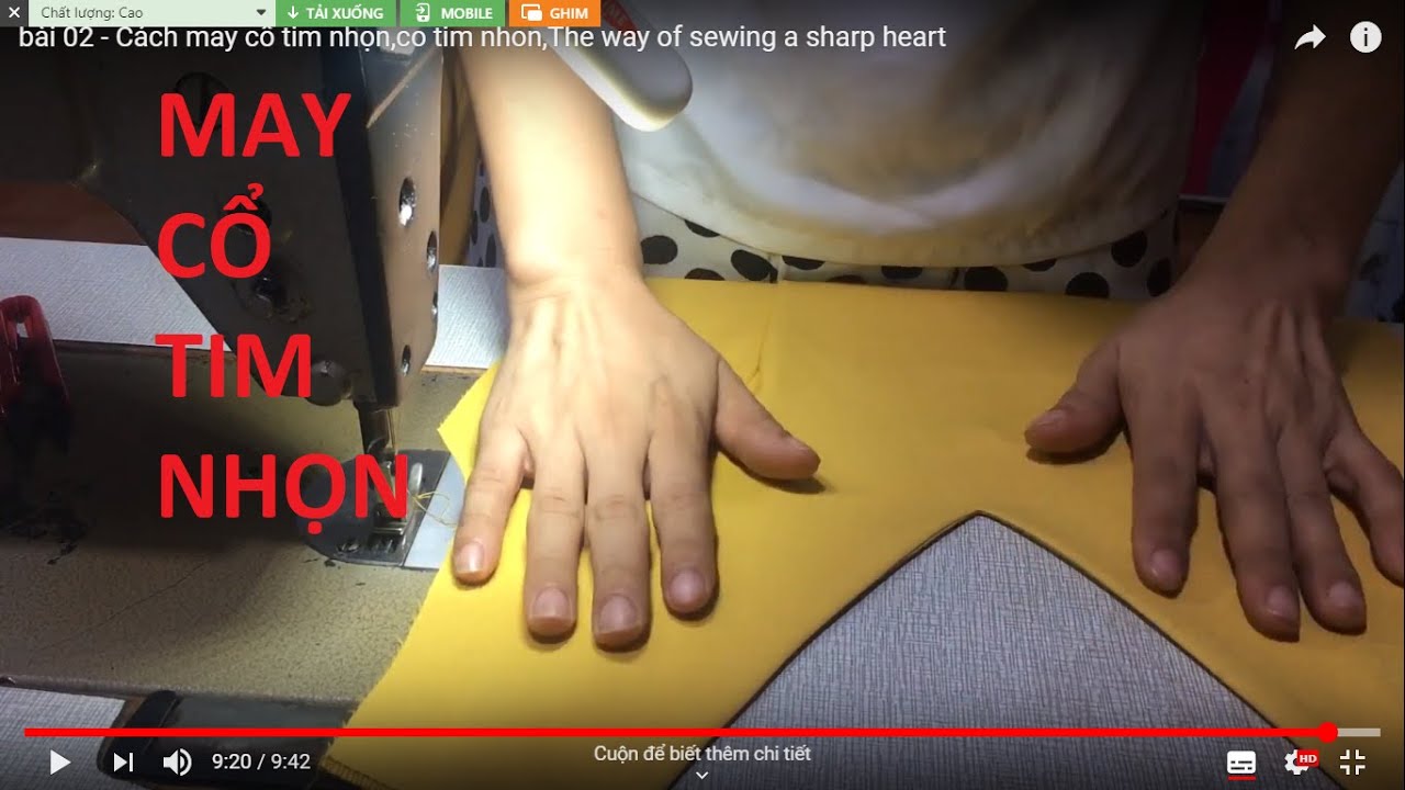 Cổ tim nhọn | áo cổ tim | co tim nhon | B02 - Phương Đàowww