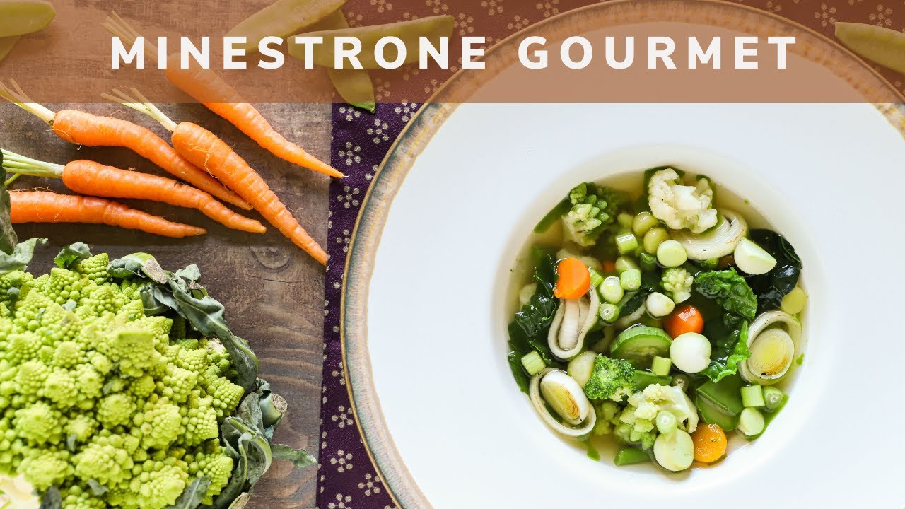 Minestrone | Ricetta Gourmet | Chef Stefano de Gregorio | Saporie