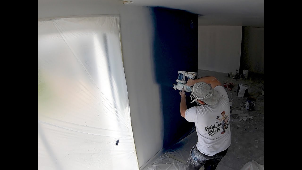 Impression des murs et teinte au Graco Ultra Max / astuces diverses peinture airless