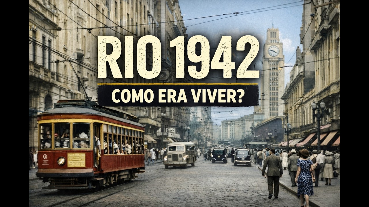 Rio de Janeiro em 1942: Como Era Viver na Capital do Brasil?