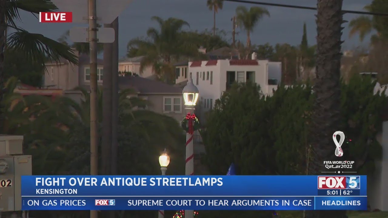 Controversy Stirs Over Antique Street Lights