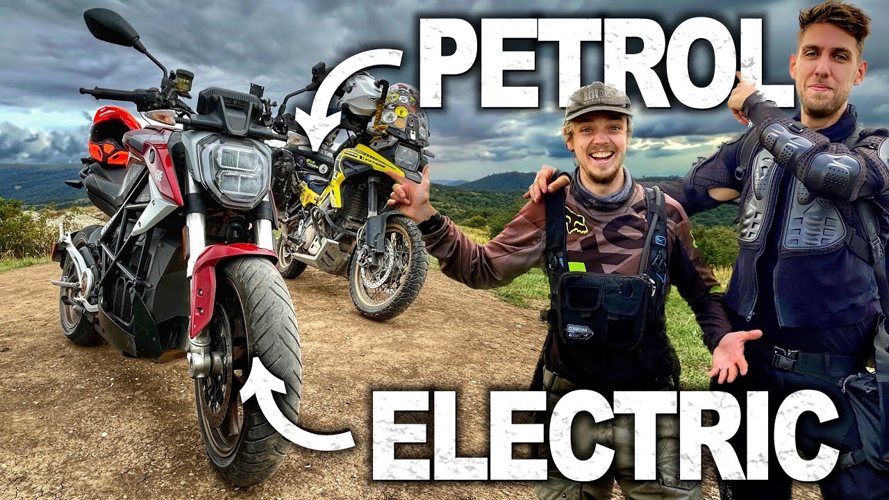 PETROL vs ELECTRIC MOTORCYCLE with @MarcTravels 🇬🇪 [S5-E51]
