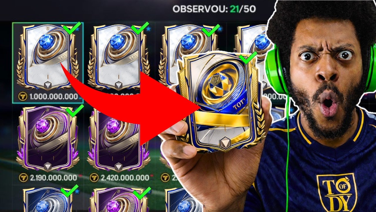 Top 20 Cartas do TOTY no FC Mobile Meta, Baratas e Que Ainda Valem MUITO a Pena!
