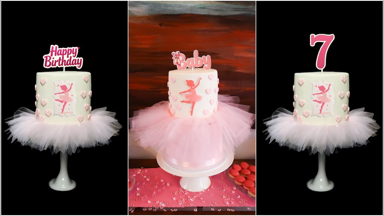 How to Make a Ballerina-Themed Cake