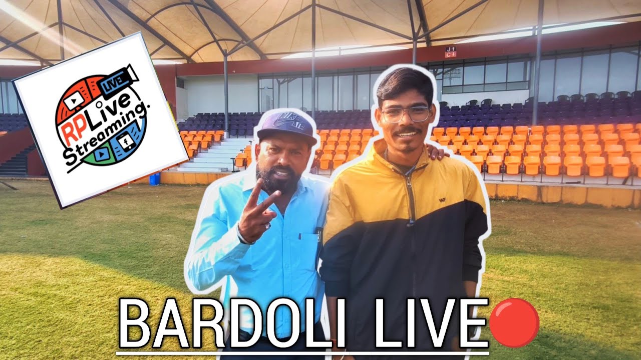 @RP_LIVE_STREAMING at BARDOLI : Sardar Patel Stadium ft. Yusuf Saiyyd (COMMENTATOR)