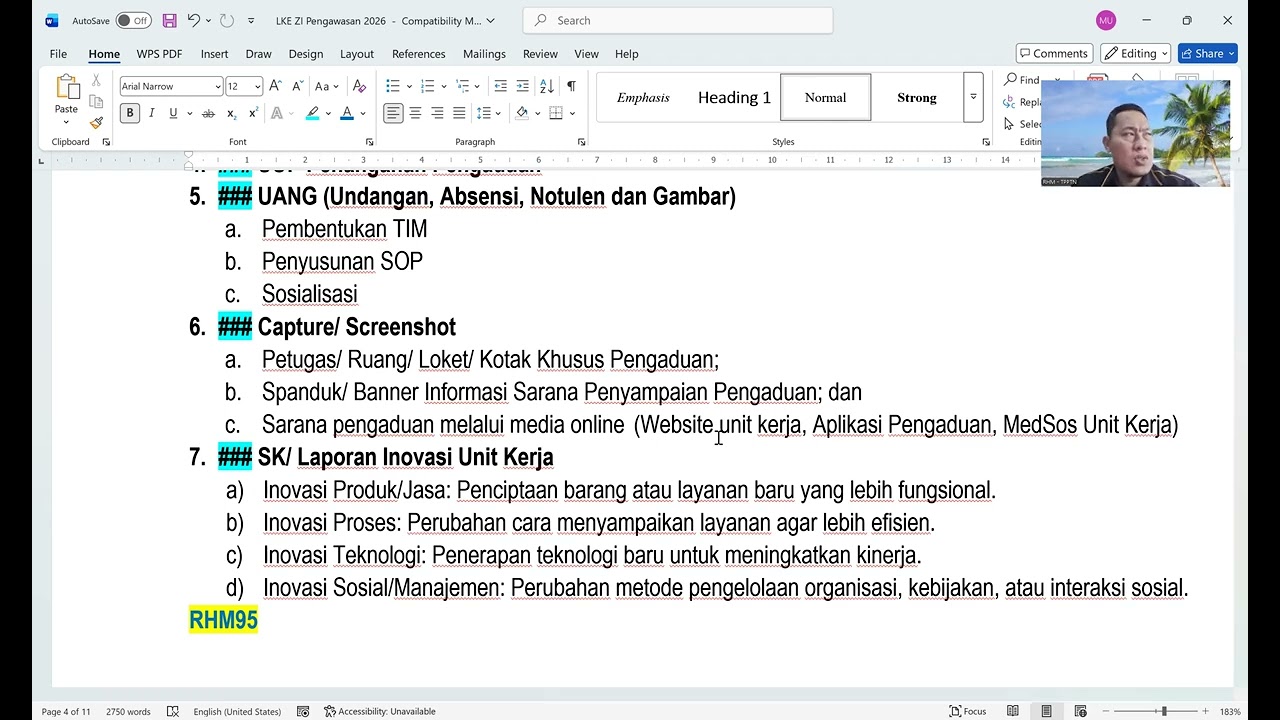 ZI Area Pengawasan   PENGADUAN MASYARAKAT