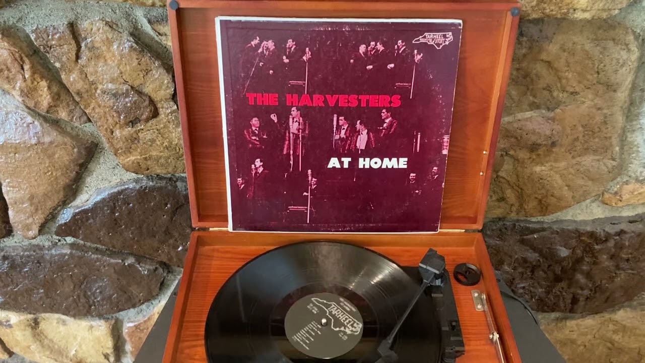 The Harvesters At Home Gospel Christian Tarheel Charlotte NC Vinyl LP Record Full Album