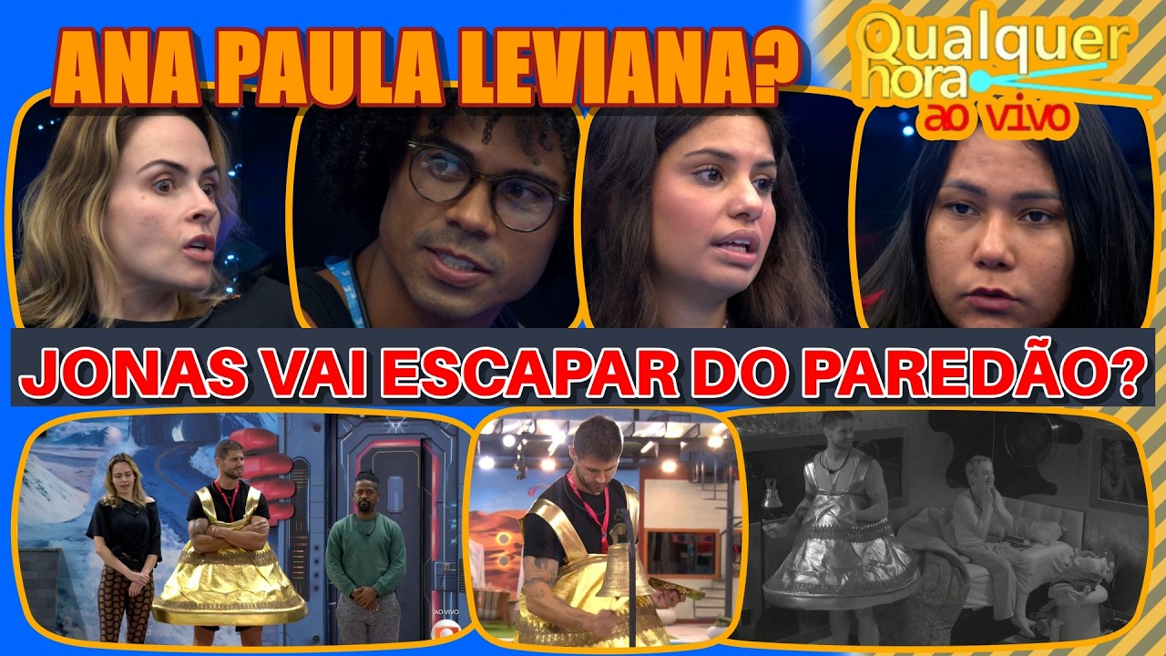 BRENO CHAMOU ANA PAULA DE LEVIANA + CHAIANY NEGA PROTEÇÃO PARA GABI + JONAS TOCOU MAIS O SINO| BBB26