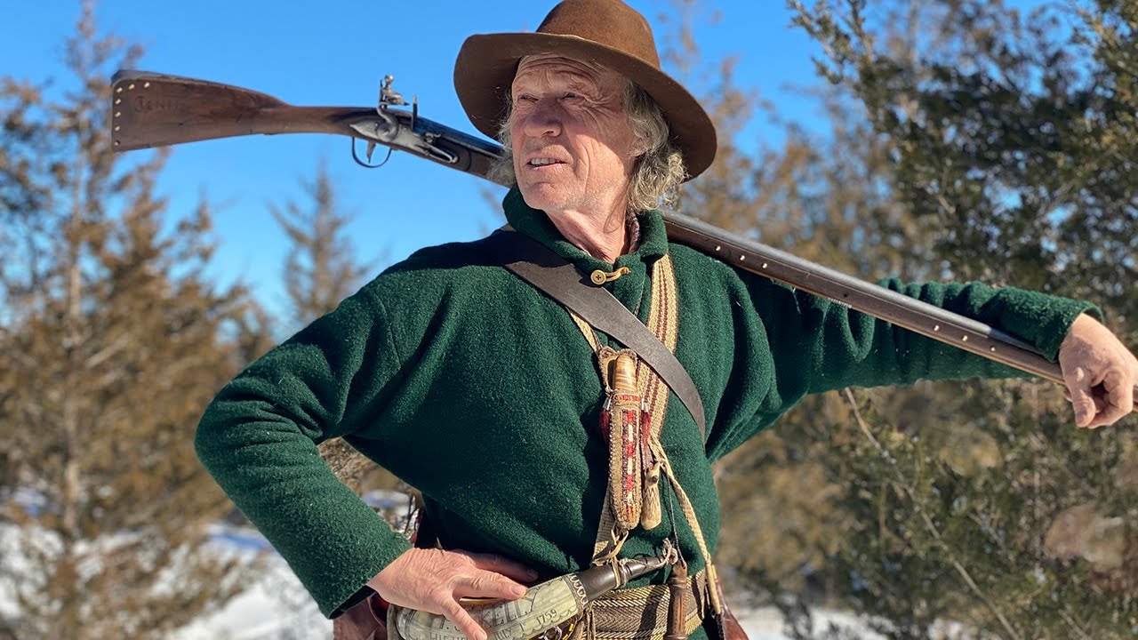 Putting in Verandah Floor Joists and a Flintlock Hunt | LOG CABIN BUILD | PIONEER LIFE CIRCA 1700's