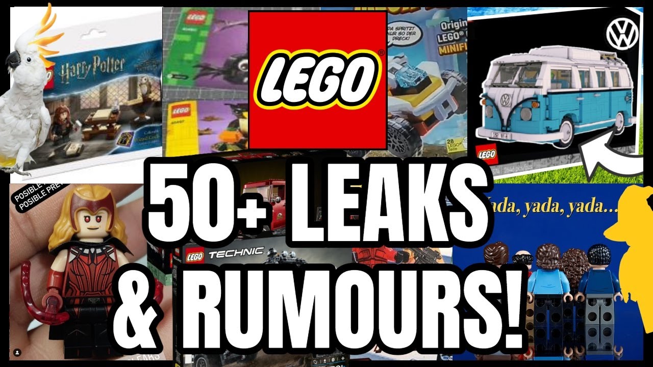 50+ LEGO LEAKS & RUMOURS! (Marvel, 18+, Ideas & MORE!)