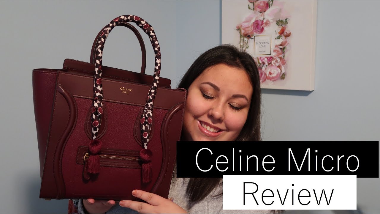 Celine Micro REVIEW and What's In My Bag?! *WITH MOD SHOTS*
