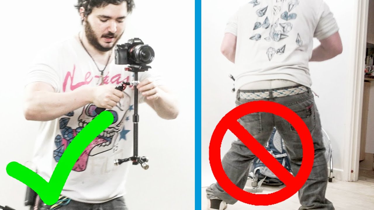 HOW TO USE A CAMERA STABILISER! / Glidecam / Steadicam