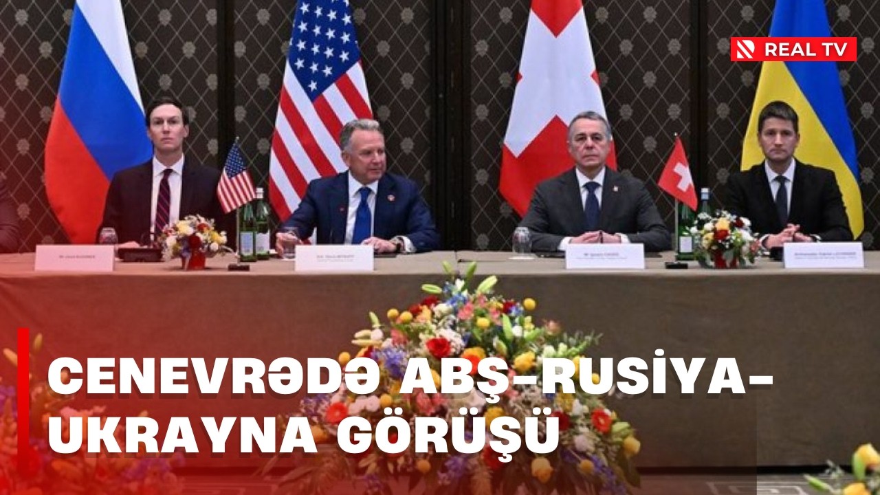 Cenevrədə ABŞ-Rusiya-Ukrayna görüşü