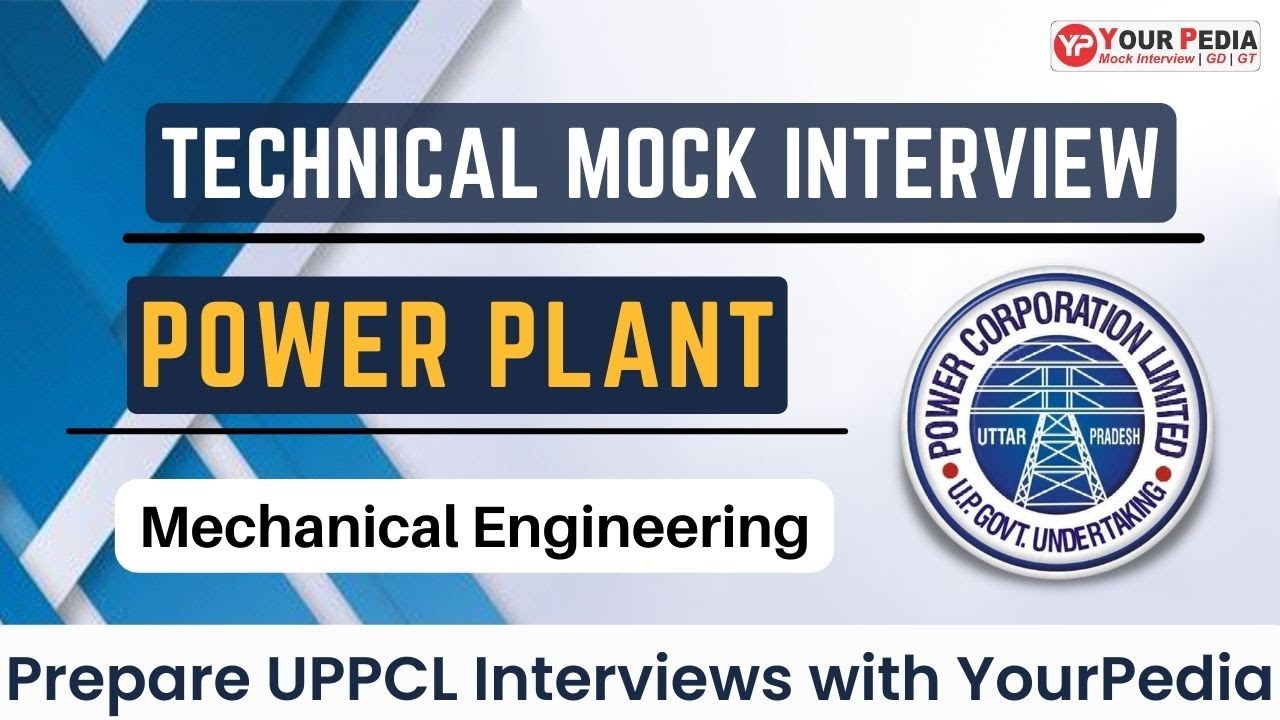 Power Plant Mock interview for UPPCL AE  | UPPCL Recruitment | ME | Prepare interviews with YP