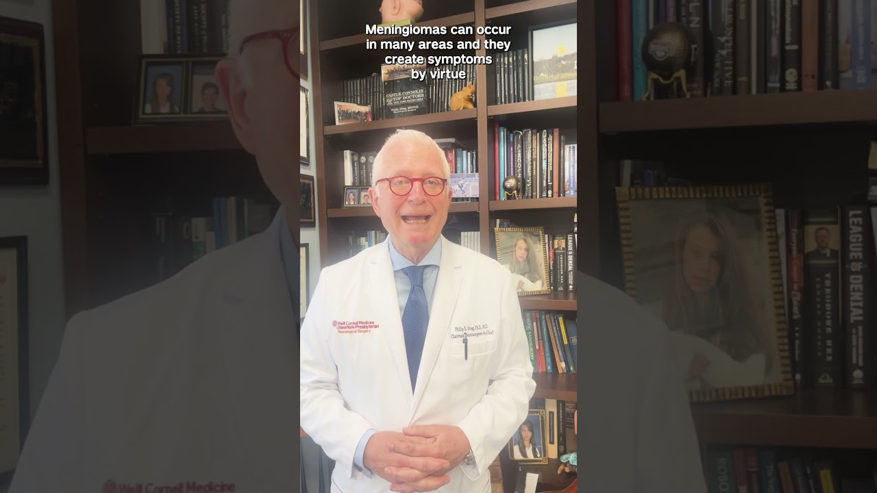 Dr. Phil Stieg: Meningioma in Brief