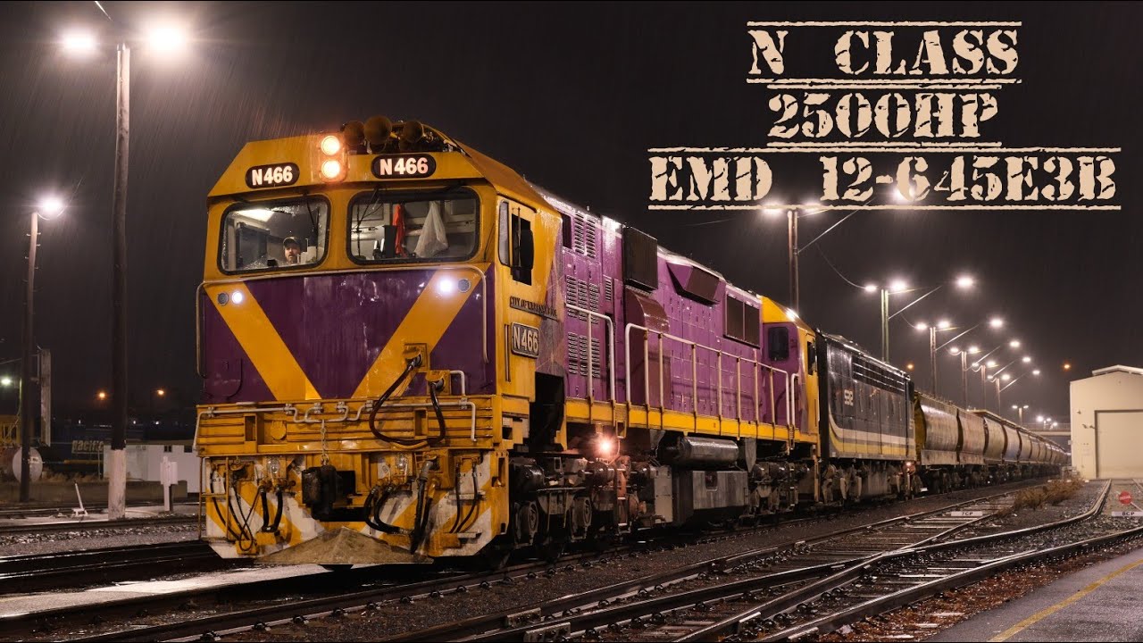 The N class - EMD V12 645E3B