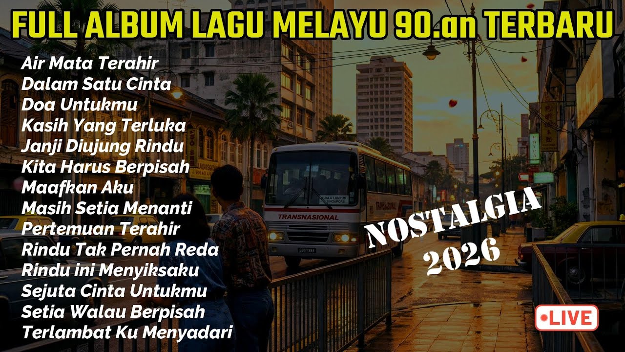 Koleksi Lagu Melayu 90an | Lagu Malaysia Lama Terpopuler Sepanjang Masa