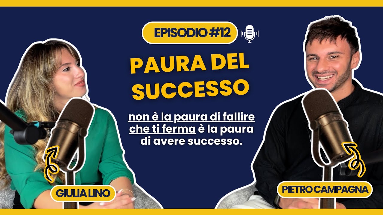 Non è la PAURA di FALLIRE che ti blocca. È la PAURA di avere SUCCESSO