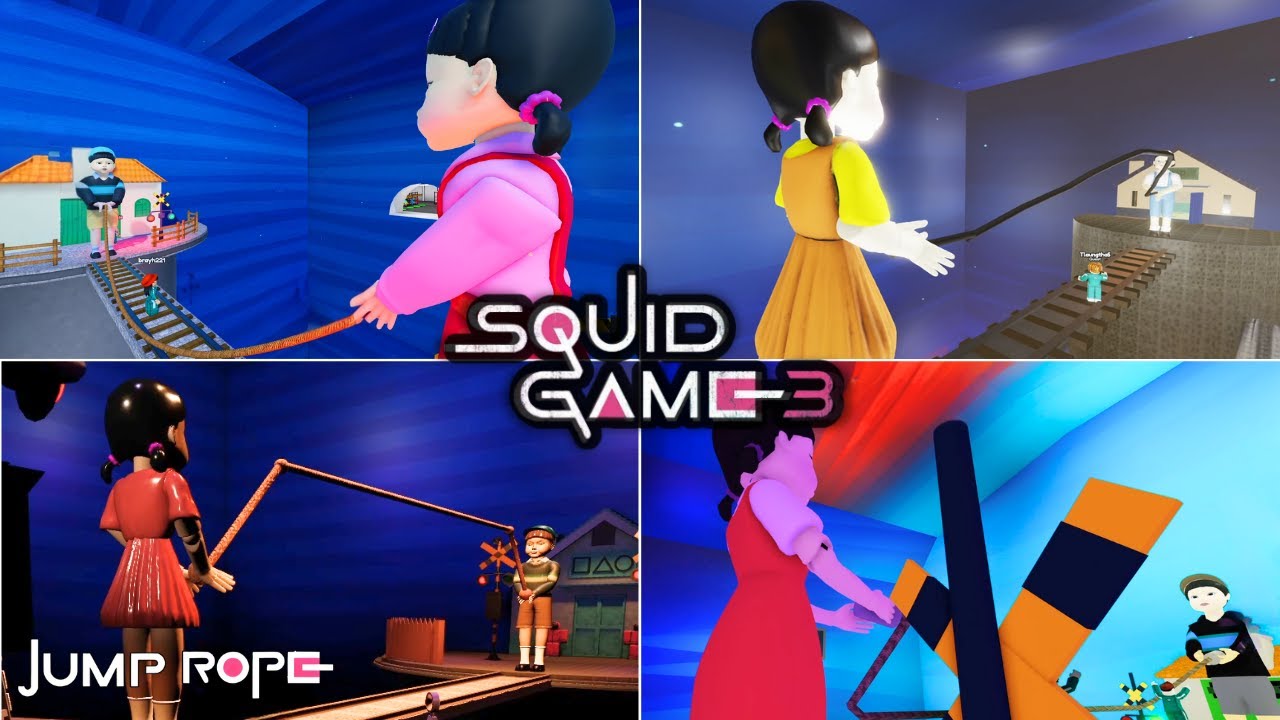 SQUID GAME 3 - Evolution of Jump Rope in ROBLOX