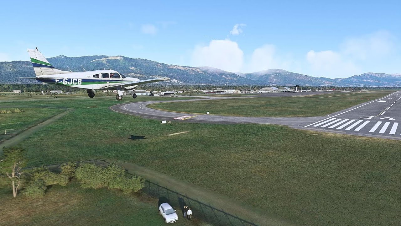 Calvi - Bastia en PA28 Arrow III avec ATC VFR