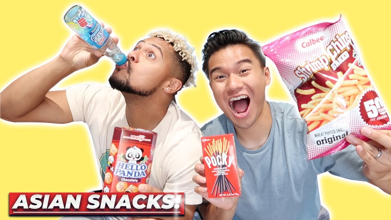 ZackTTG Tries Asian Snacks!