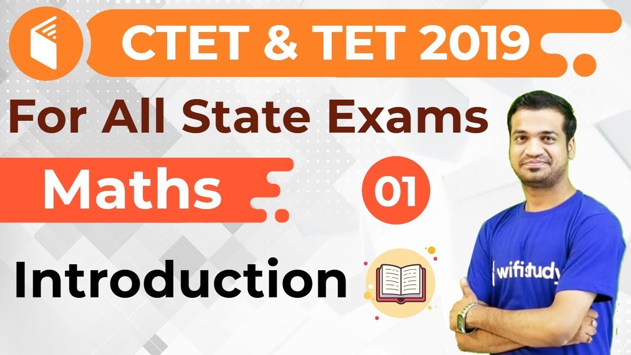 7:00 PM - CTET & TET 2019 | Maths by Naman Sir | Introduction