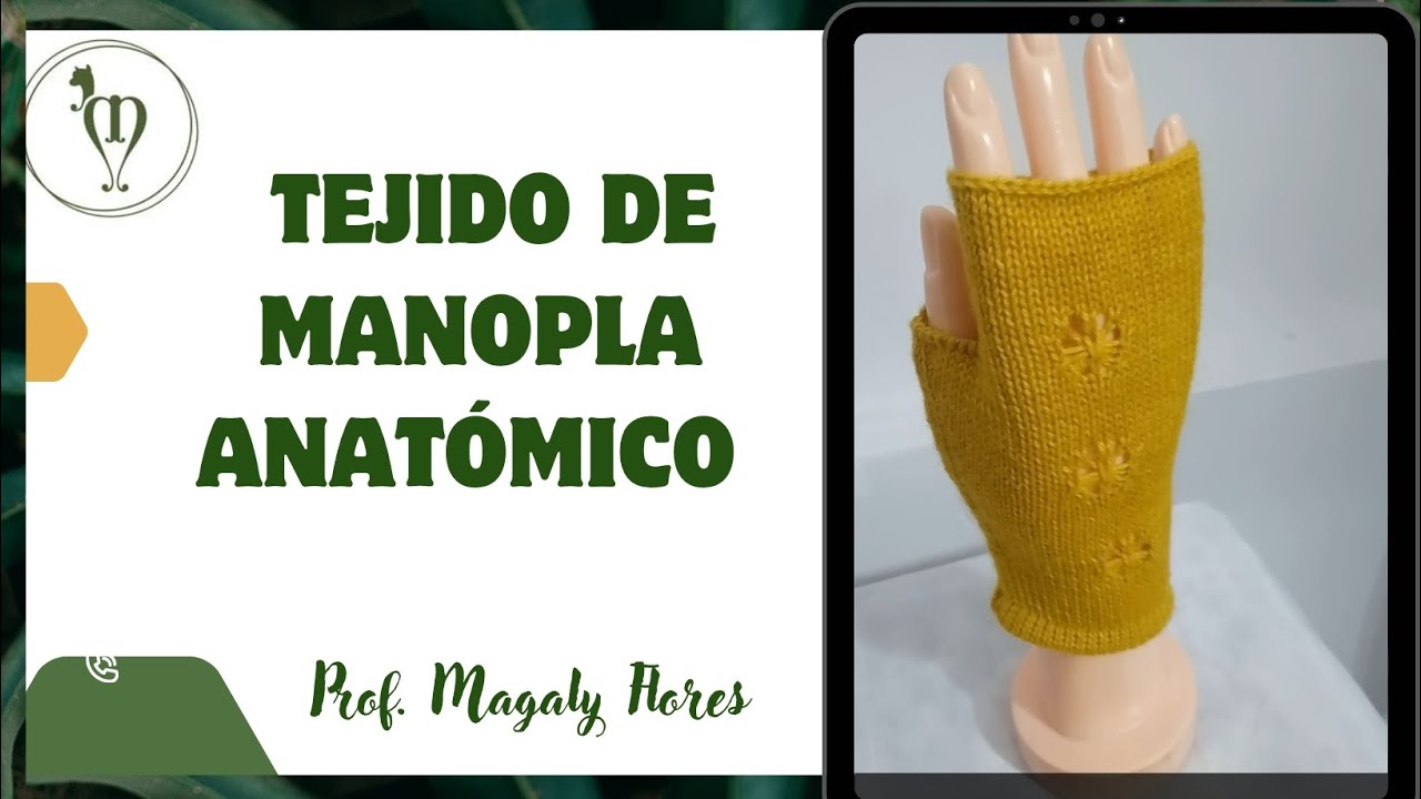 Cómo tejer una manopla en máquina de tejer?