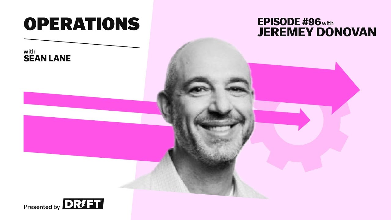 Operations with Sean Lane | Separating Practices from Best Practices (Jeremey Donovan)