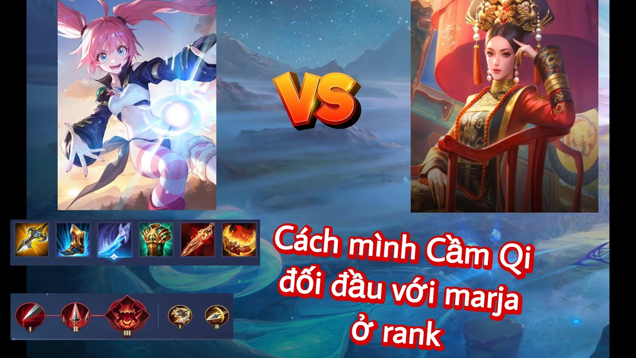 Trận Đấu Rank Đơn Giản Khi Cầm Qi Đi Kèo Với Marja Ở Đường Top