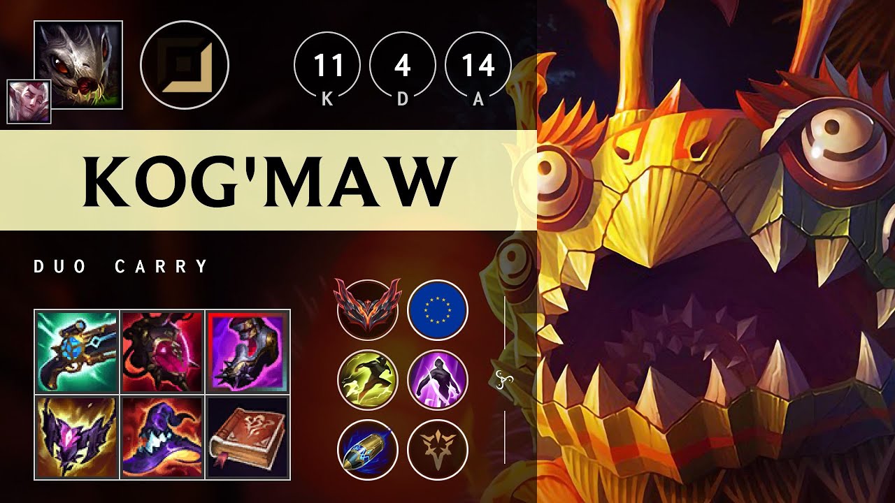 Kog'Maw ADC vs Caitlyn - EUW Grandmaster Patch 25.21