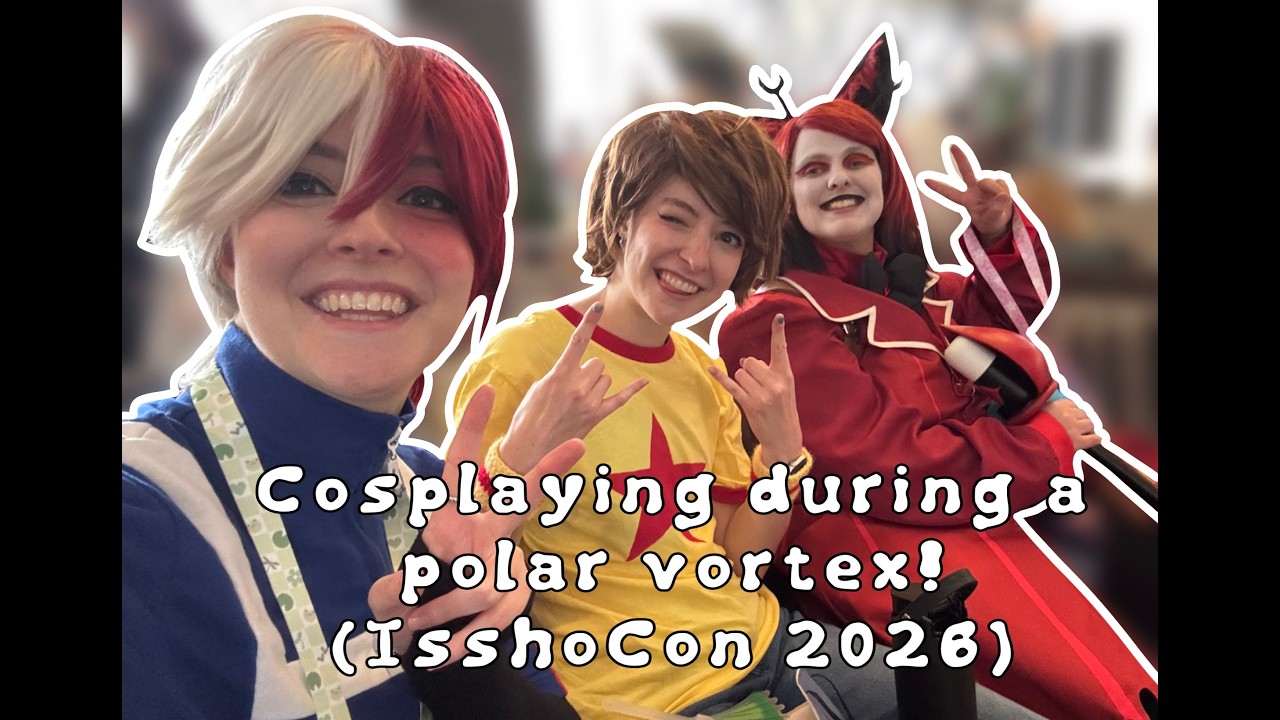 Freezing Our Butts Off! (IsshoCon 2026 Vlog)