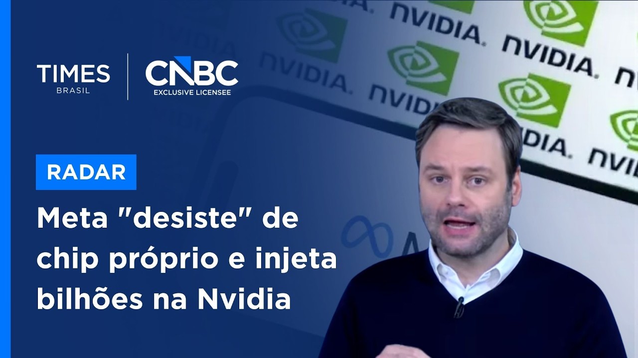 Meta firma acordo com a Nvidia e projeta gasto de bilhões em IA para 2026; Ravache analisa