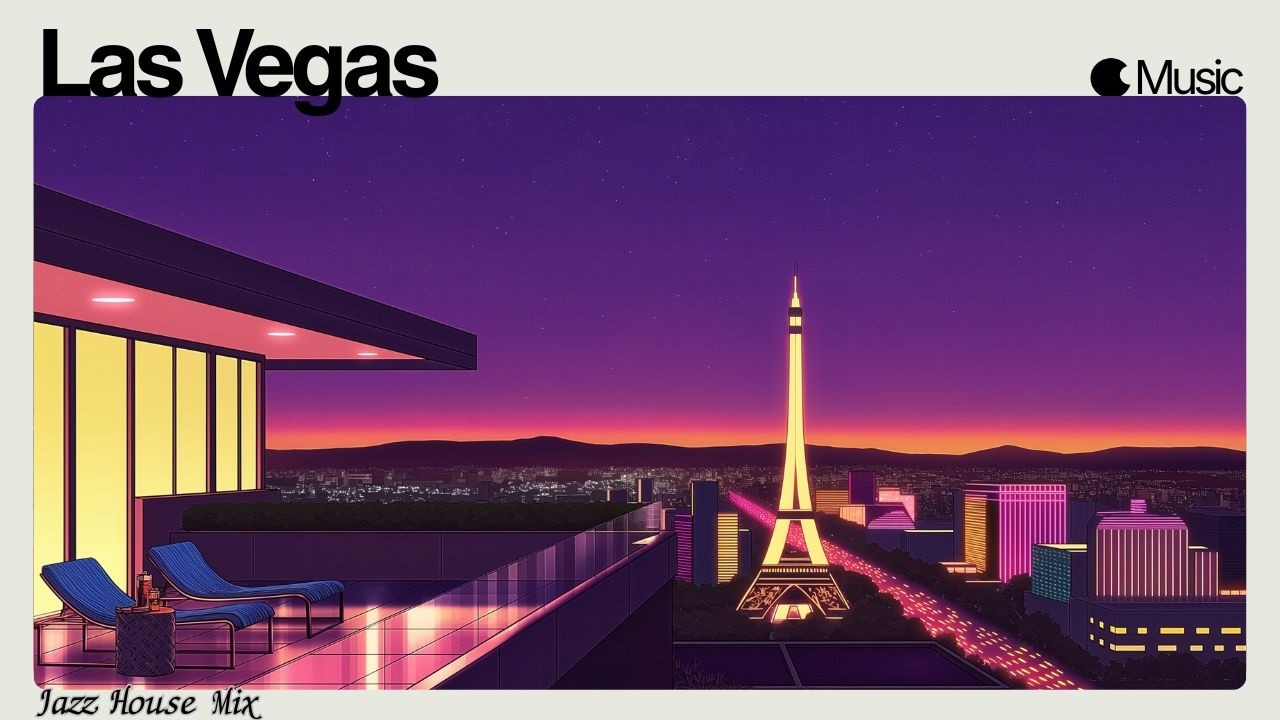 Jazz House Mix | Las Vegas : Elegant Night Grooves (BOLDEN, berlioz) Lofi House & Relax